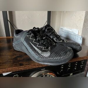Size 10 - Nike Metcon 6 Black Anthracite Gym Shoes